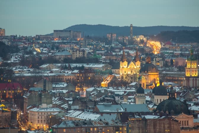 Чарівні дахи Львова. В інтернеті з'явились фото міста із висоти