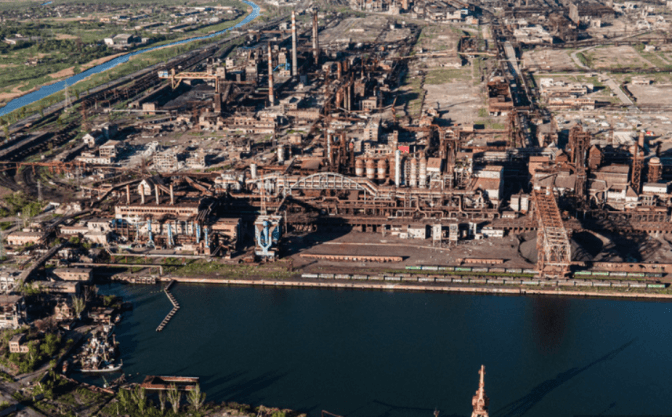 ЗАВОД "АЗОВСТАЛЬ" У МАРІУПОЛІ/ФОТО: З ВІДКРИТИХ ДЖЕРЕЛ