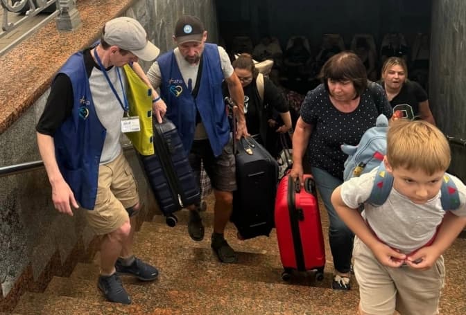 З Покровська, Херсона та Запоріжжя. До Львова прибуло понад 200 евакуйованих осіб