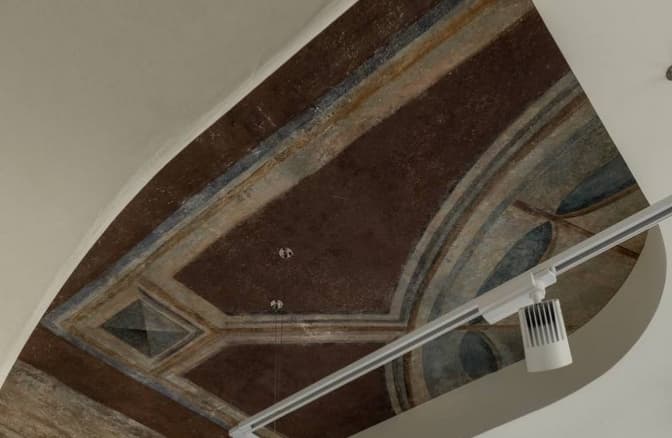 У колишньому хлібному магазині Львова знайшли фрагмент розписів ХІХ століття