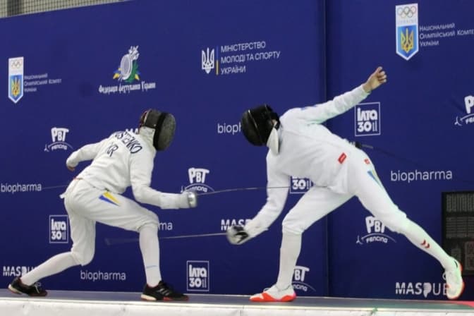 Спортсмени зі Львівщини здобули вісім медалей на Чемпіонаті України з фехтування