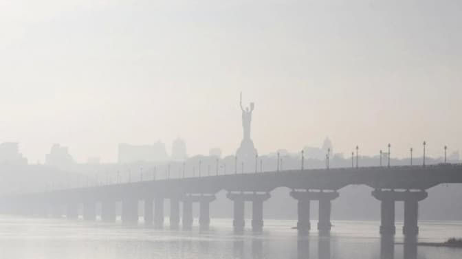 Після кількох днів високого рівня забруднення повітря у Києві його якість прийшла у норму