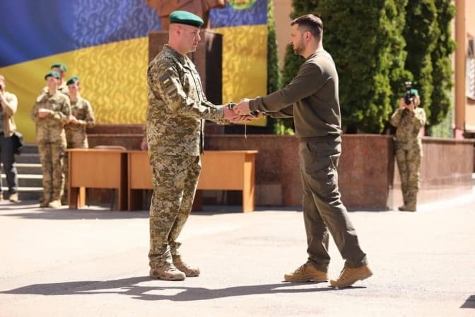 Прикордонників Львівського загону нагородили почесними відзнаками