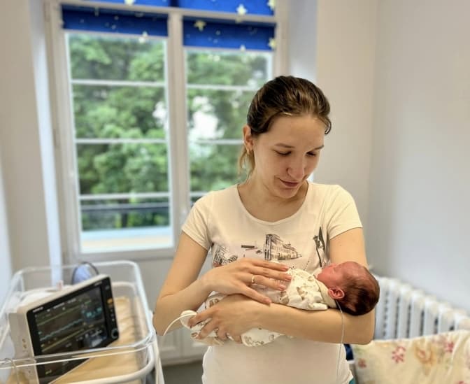 Львівські лікарі врятували передчасно народжену дитину із абсцесом печінки