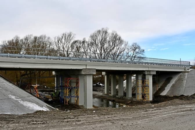Міст через річку на трасі Тернопіль – Львів – Рава-Руська відкрили для проїзду після ремонту