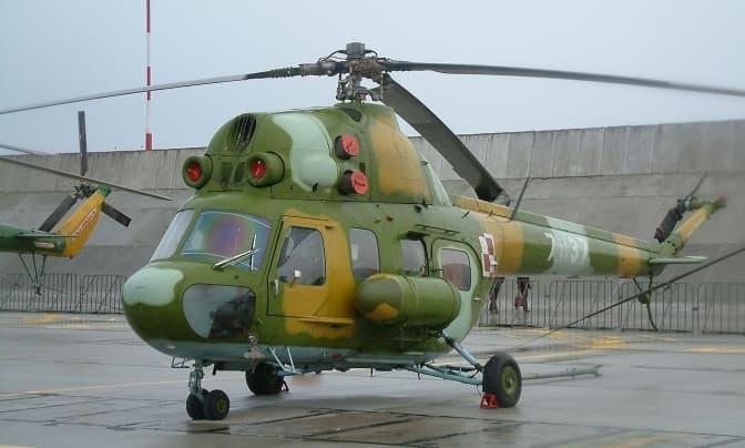 На Львівщині розбився військовий вертоліт Мі-2