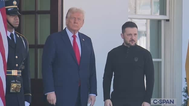 Зеленський прибув до Білого дому на зустріч з Трампом