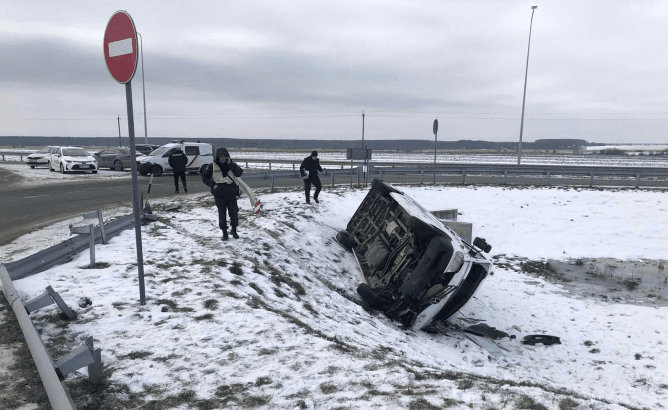 На Львівщині трапилася ДТП за участі нелегельного перевізника. Є постраждалі