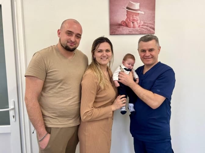 Практично не дихав носом. Львівські медики прооперували немовля з рідкісним синдромом