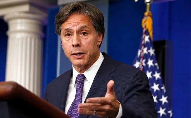 Блінкен заявив, що на кожен російський танк Україна матиме 10 протитанкових систем