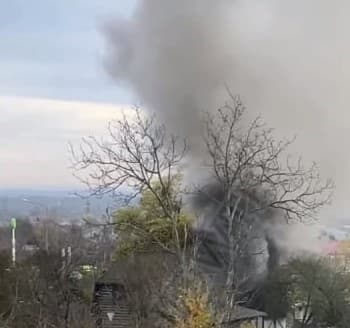 Сталася пожежа в прибудові біля ресторану на виїзді зі Львова