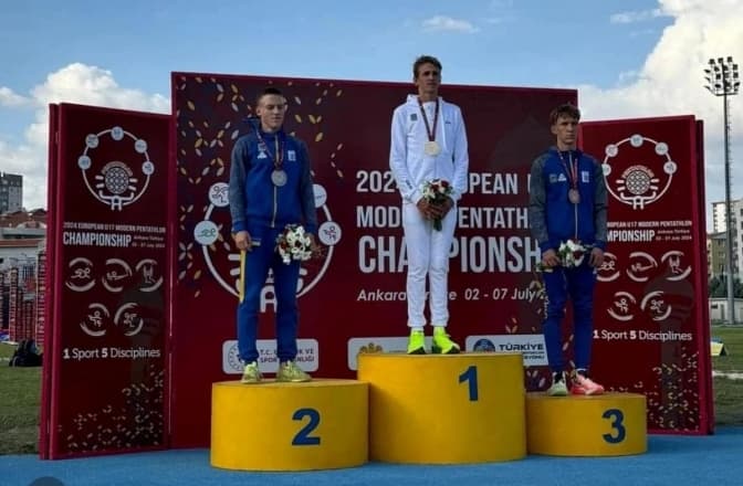 Спортсмен зі Львівщини став чемпіоном Європи з сучасного п’ятиборства