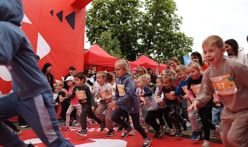 У Львові відбулись дитячі забіги напівмарафону «Не зупиняйся!»