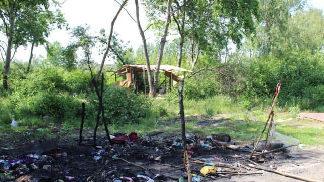 Роми покинули табір поблизу Львова після зустрічі з поліцейськими