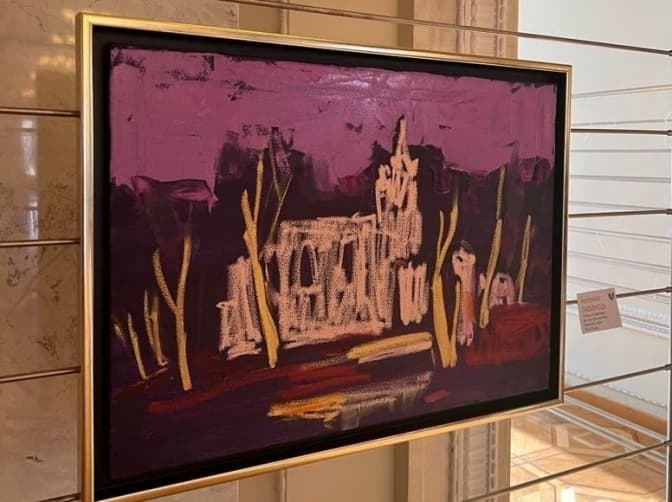 Щоб зберегти храм. У Верховній Раді відкрили виставку «Натхненні Пінзелем в Годовиці»