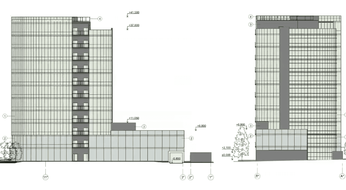 В районі Мотозаводу у Львові зведуть адмінбудівлю