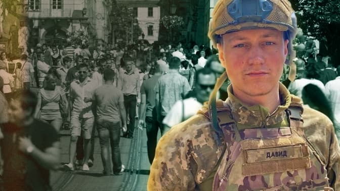 Поет-боєць Артур Дронь: Найбільше дратує байдужість до війни