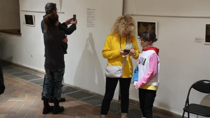 У Софії Київській презентували виставку фотохудожника «Київ – Військовий»