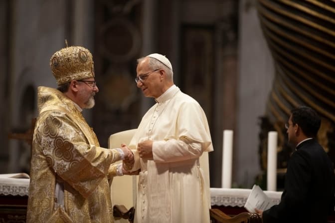 «Україна стоїть, бореться та молиться»: проповідь Блаженнішого Святослава у базиліці Святого Петра