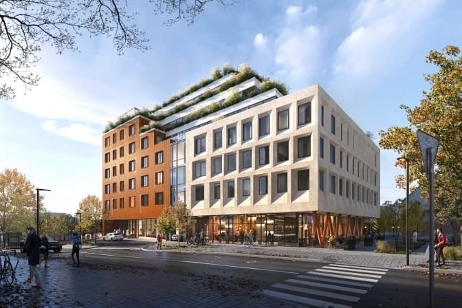 Опалення від теплових насосів, автомобільний ліфт і квартири з терасами. У Львові буде новий апарт-комплекс