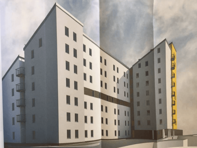 ЛНУ імені Франка збудує новий гуртожиток за 109,5 млн гривень. Візуалізація