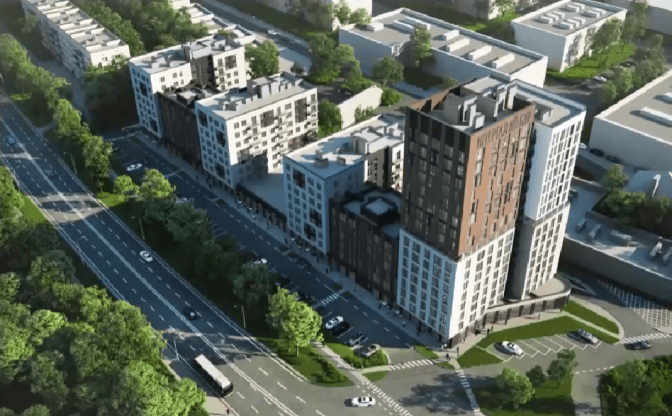 На Липинського збудують комплекс з квартирами, офісами, медіатекою та електропідстанцією