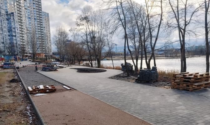 На будівництво парку на Почайній виділять 30 млн грн