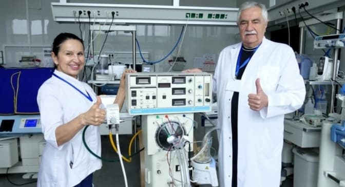 У Львівській обласній лікарні встановили сучасний апарат для порятунку немовлят