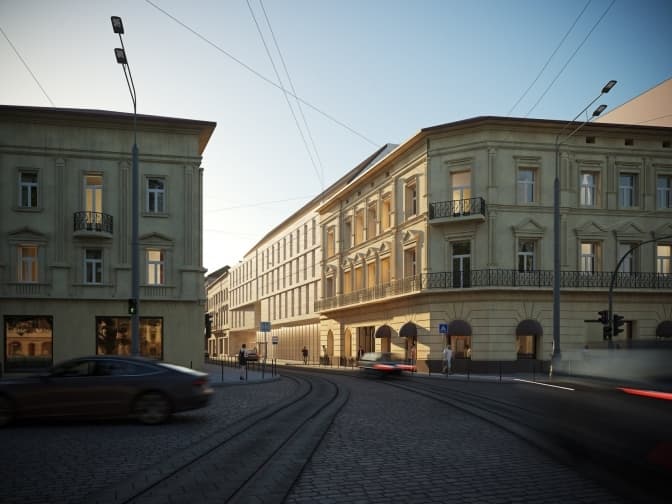 У Львові визначили, яким буде новий готель на вулиці Дорошенка. Візуалізація