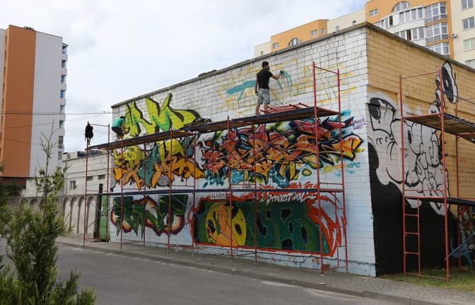 На Сихові відбувся фестиваль графіті. Фоторепортаж