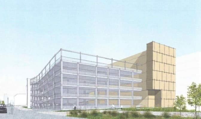 У Львові біля лікарні збудують 6-поверховий паркінг