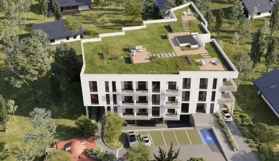 Проєкт будинку на Пасічній, 25 / Візуалізація з виконкому ЛМР