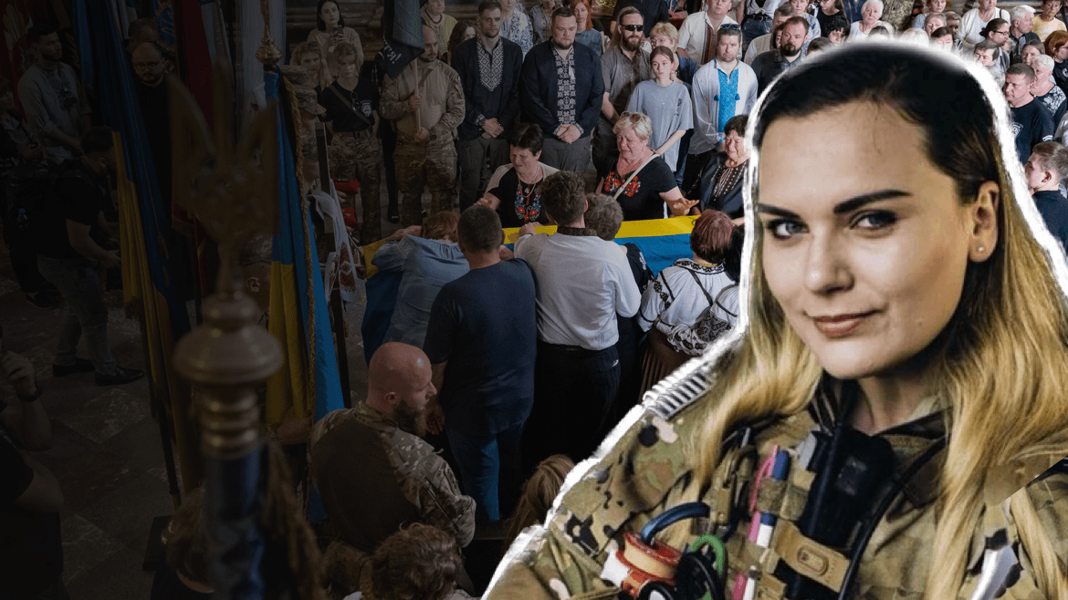 «Людина свободи». Хто така Ірина «Чека», з якою прощалися тисячі українців