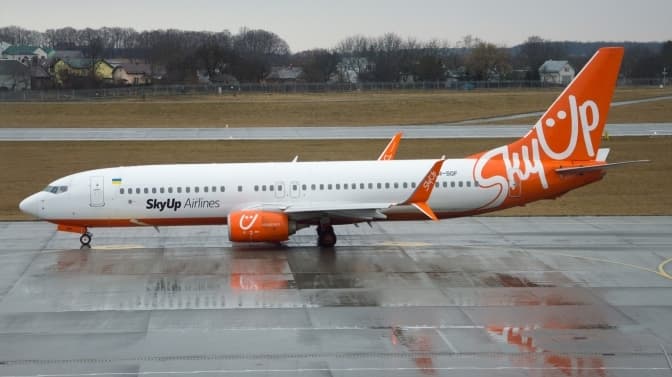 SkyUp переносить запуск рейсів зі Львова до Італії