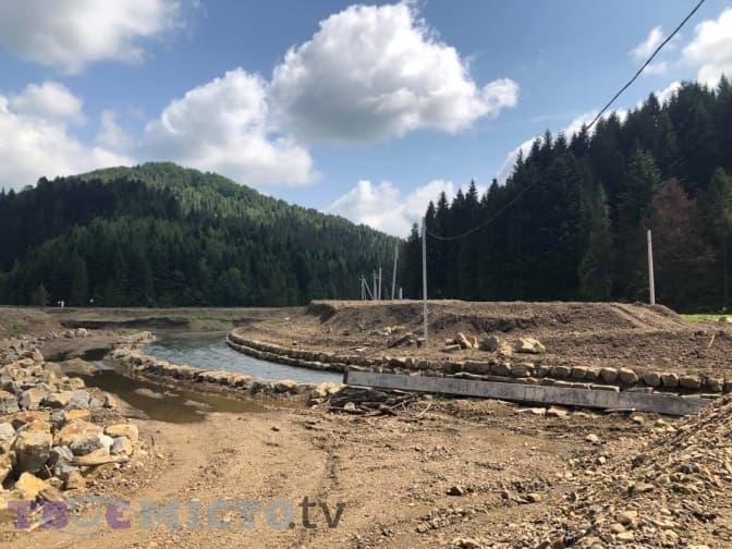 На Львівщині призупинили будівництво готелю біля водоспаду Кам’янка