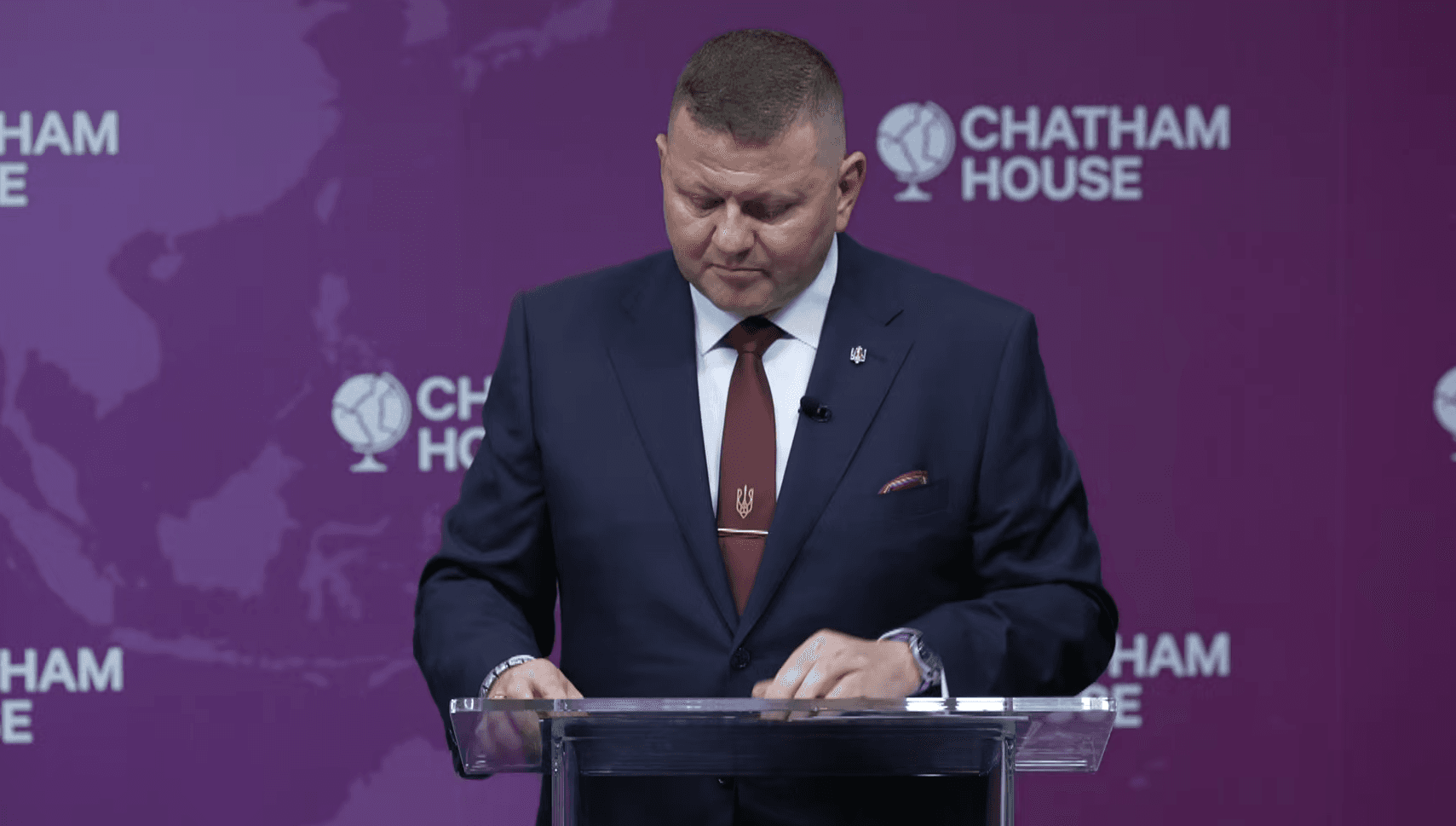 Валерій Залужний / Скриншот з відео Chatham House