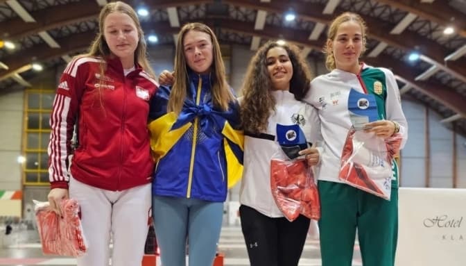 Львів'янка перемогла на етапі кадетського циклу з фехтування в Австрії