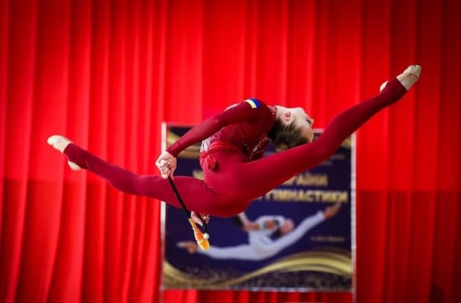 Львів’янка Христина Погранична стала віцечемпіонкою України з художньої гімнастики