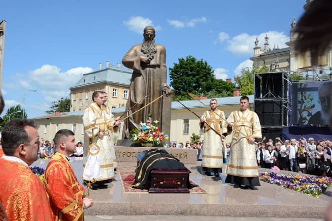Як Львів прощався з Блаженнішим Любомиром. Фото, Відео