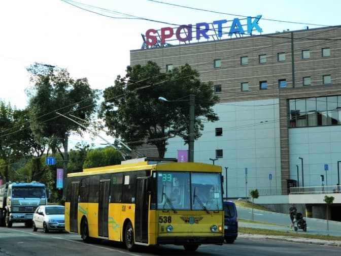 Тролейбус №33 у Львові тимчасово курсуватиме до Forum Lviv