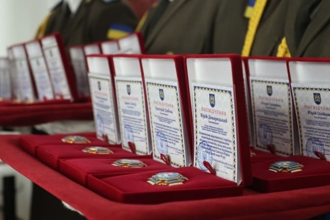 Львівських військових, які з 2014 року воювали за Україну, посмертно нагородили