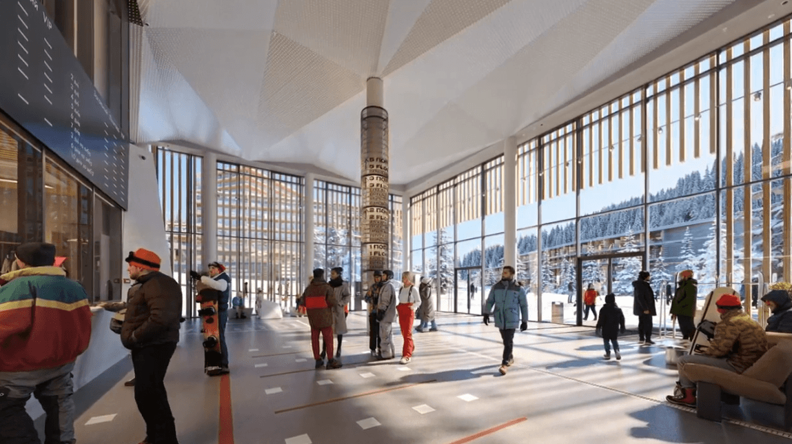 Інформаційний центр Welcome Centre на GORO Mountain Resort