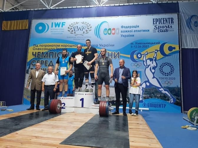 Спортсмен із Львівщини здобув три золоті медалі національного чемпіонату