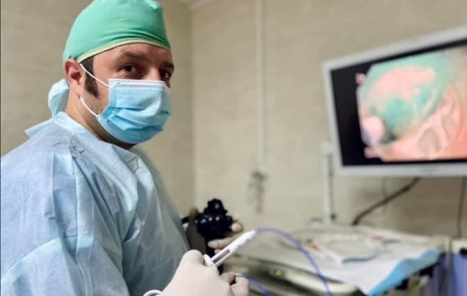 Львівські медики вперше на заході України ендоскопічно видалили доброякісну пухлину