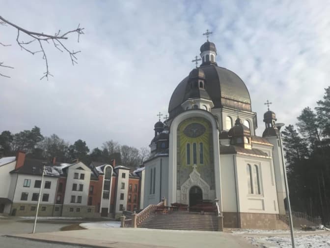 Глава УГКЦ відкрив храм у Брюховичах. Відео