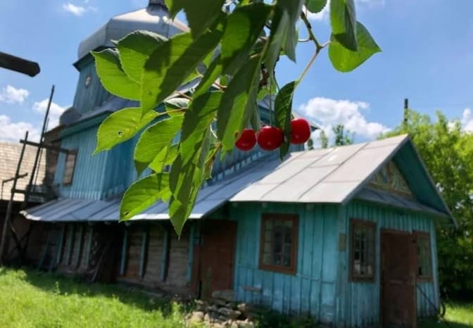 На Бродівщині реставрують 275-літню дерев’яну церкву. Фото