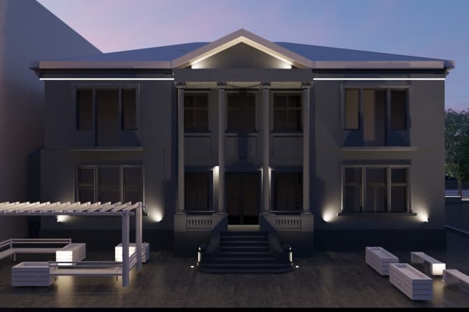 Візуалізацію надали власники вілли Бачевських