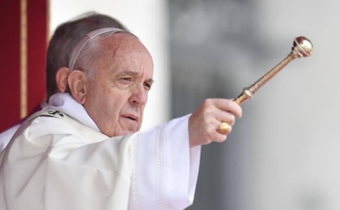 Папа Римський згадав про війну в Україні під час Великодньої проповіді у Ватикані