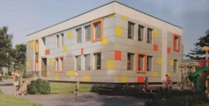 На Залізничній у Львові збудують приватний дитсадок. Візуалізація