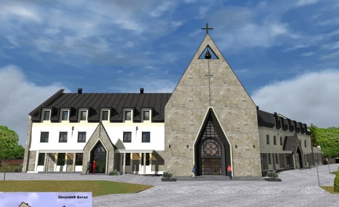 У Львові дозволили збудувати екуменічний комплекс імені Івана Павла ІІ. Візуалізація